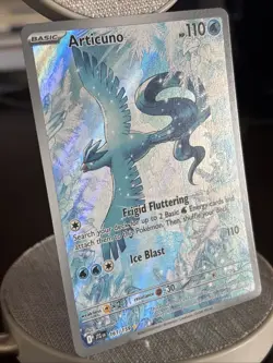 Pokemon TCG Articuno 161/159 IR, Journey Together, NM Fast Shipping - Image 2