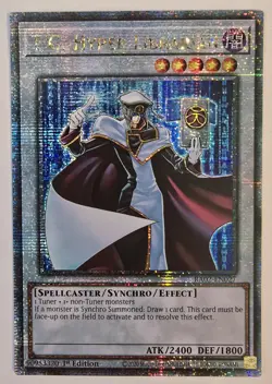 T.G. Hyper Librarian (QCR) RA02-EN027 Yugioh Rarity Collection II - Image 1