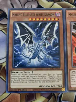 Yugioh Malefic Blue-Eyes White Dragon + Malefic Red-Eyes Black Dragon Set - Image 3