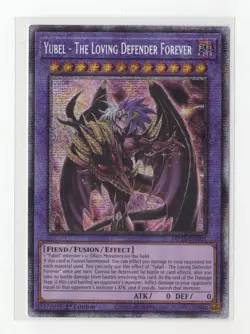 YuGiOh TCG Yubel The Loving Defender Forever MP25-EN001 Starlight Rare 1st Ed Nm - Image 1