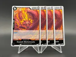 Kouzuki Momonosuke OP16-085 R x4 Playset | The Time of Battle One Piece TCG NM - Image 1