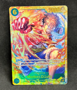 One Piece TCG Monkey D. Luffy SEC Carrying On His Will Op13-118 ENG - Image 1