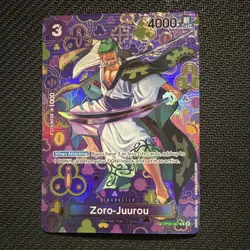 Bandai Zoro-Juurou OP05-067 SP Alternate Art Foil Character 4000 ENGLISH - Image 1