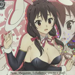 "Bunny Girl" Yunyun RR Foil Konosuba 2 Weiss Schwarz KS/W75-E034 English - Image 4