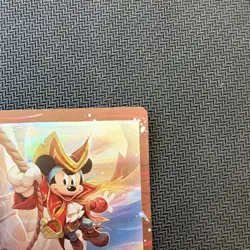 Disney Lorcana Mickey Mouse Pirate Captain Foil Promo 13/P3 Cruise Exclusive - Image 3