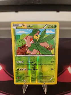 Tropius 12/108 Reverse Holo Pokemon TCG Roaring Skies NM - Image 1