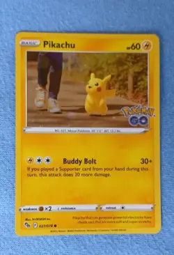 Pikachu - (Cosmos Holo) 027/078 Miscellaneous Cards & Products Holo - Image 1