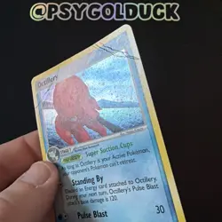 Pokemon Card Octillery 10/115 Rare Holo EX Unseen Forces Played A28 - Image 2