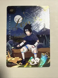 Sasuke Uchiha NRSA01-MR-002L4 Heavens Scroll English Naruto Kayou Card NM - Image 1