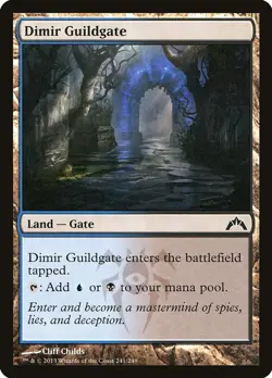 NM - Dimir Guildgate [GTC - 241] Gatecrash - Image 1
