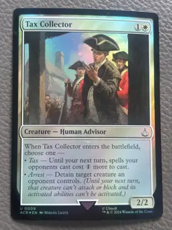 Tax Collector 9 Universes Beyond: Assassin's Creed Magic: The Gathering Foil NM - Image 1