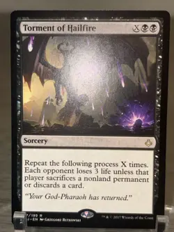 MTG Torment of Hailfire Hour of Devastation Regular Rare NM - Image 2