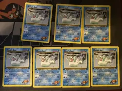 Pokemon TCG Misty's Seel Gym Challenge 91 Regular 1st Edition Common - Image 3