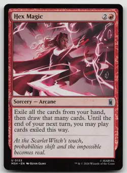 Hex Magic 133 Uncommon Marvel Super Heroes Magic: The Gathering Near Mint - Image 1