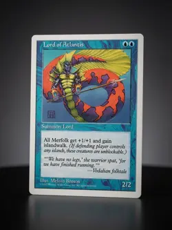 Lord of Atlantis MTG Core Set 5th Edition Regular - Image 1
