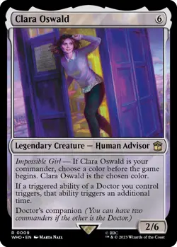 NM - Clara Oswald [WHO - 9] Universes Beyond: Doctor Who - Image 1