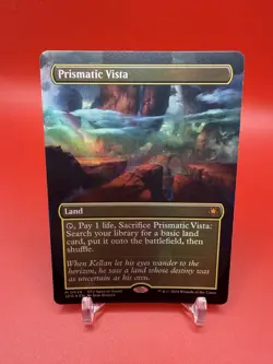MTG Prismatic Vista 0038 Borderless Foil Special Guests OTJ NM - Image 1