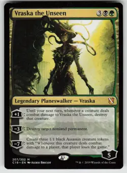 Vraska the Unseen 207 Mythic Commander 2019 Magic: The Gathering Near Mint - Image 1