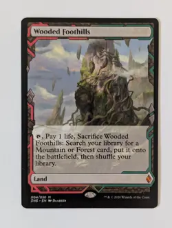 Wooded Foothills Zendikar Rising Expeditions Regular - Image 1