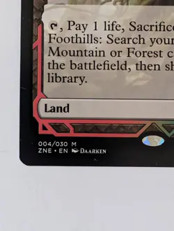 Wooded Foothills Zendikar Rising Expeditions Regular - Image 5