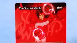 The Scarlet Witch (Borderless) 368 Marvel Super Heroes Magic: The Gathering NM - Image 2