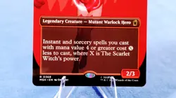 The Scarlet Witch (Borderless) 368 Marvel Super Heroes Magic: The Gathering NM - Image 3