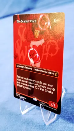 The Scarlet Witch (Borderless) 368 Marvel Super Heroes Magic: The Gathering NM - Image 4