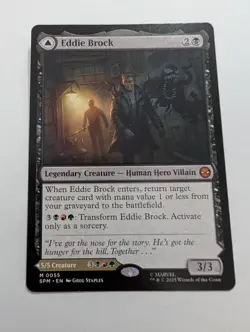 Eddie Brock - Marvel's Spider-Man - 0055 Regular Mythic MTG - Image 1