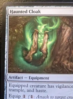 Haunted Cloak 313/361 Common Commander Legends Magic: The Gathering - Image 2
