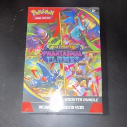 Pokemon TCG Mega Evolution Phantasmal Flames Booster Bundle 6 Packs English - Image 1