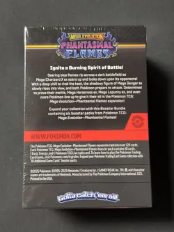 Pokemon TCG Mega Evolution—Phantasmal Flames Booster Bundle 6 Packs English - Image 3