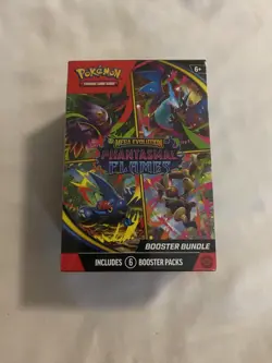 Pokemon TCG: Mega Evolution—Phantasmal Flames Booster Bundle (6 Booster Packs) - Image 1