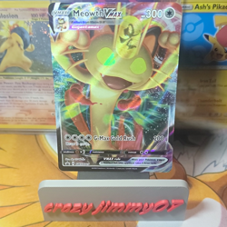 The Pokemon Company Meowth VMAX SWSH005 SWSH Promo Holo English 300 HP NM TCG - Image 1
