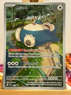 Relaxo SVP 051 Black Star Promo Deutsch NM Pokemon - Image 1