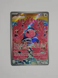Flamigo 227/193 Illustration Rare Pokemon TCG Scarlet & Violet Paldea Evolved NM - Image 1