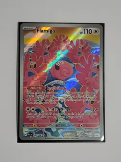 Flamigo 227/193 Illustration Rare Pokemon TCG Scarlet & Violet Paldea Evolved NM - Image 3