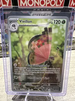 Pokemon Vivillon Deutsch SSP 193/191 Illustration Rare Sturmische Funken NM - Image 3