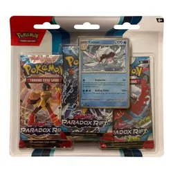 Pokemon Scarlet & Violet Paradox Rift - 3er Blister - Cetitan - Englisch- NEU - Image 1