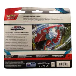 Pokemon Scarlet & Violet Paradox Rift - 3er Blister - Cetitan - Englisch- NEU - Image 2