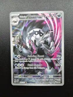 Galarian Obstagoon 245/217 Illustration Rare ME: Ascended Heroes Pokemon - Image 1