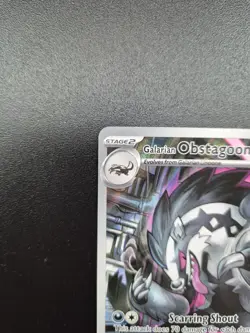 Galarian Obstagoon 245/217 Illustration Rare ME: Ascended Heroes Pokemon - Image 2