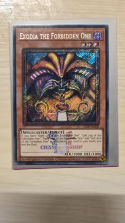 Exodia the Forbidden One 25LP-EN000 [UR] WCS2025 Yu-Gi-Oh -mini Dent left corner - Image 1