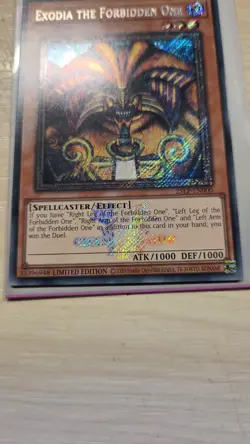 Exodia the Forbidden One 25LP-EN000 [UR] WCS2025 Yu-Gi-Oh -mini Dent left corner - Image 4