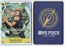 Roronoa Zoro OP15-113 Super Rare Adventure on Kami's Island One Piece Foil NM - Image 3