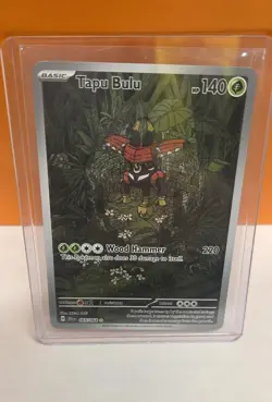 Pokemon Cards Tapu Bulu 065/064 Shrouded Fable Illustration Rare NM - Image 1
