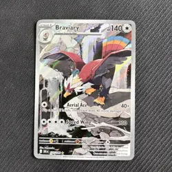 Braviary 155/086 Illustration Rare - Pokemon TCG Black Bolt - English - Image 1