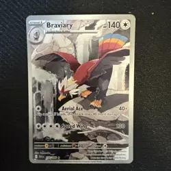 Braviary 155/086 Holo Illustration Rare Black Bolt Pokemon Card TCG English - Image 2