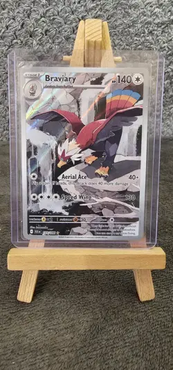 Pokemon TCG - Sv: Black Bolt - Braviary 155/086 Illustration Rare - English - Image 1