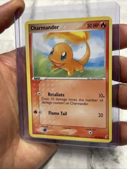2006 Pokemon TCG Charmander 48/100 Common Trading Card Regular MP+ Pokemon Vtg - Image 2