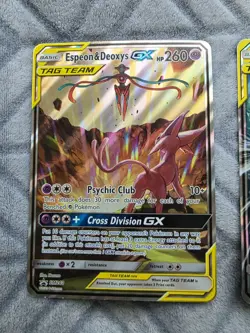 Pokemon TCG 4-Card Foil Lot: Charizard 5/18, Misty's Seadra 91/132, SM166, SM240 - Image 4